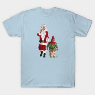 Bad santa 2025 kid t shirt